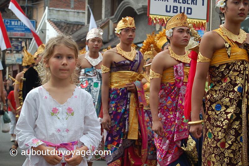 Indonésie Bali Ubud procession Margaux