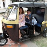 Inde du sud Rickshaw jumeaux